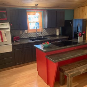 Kitchen Concrete Countertops