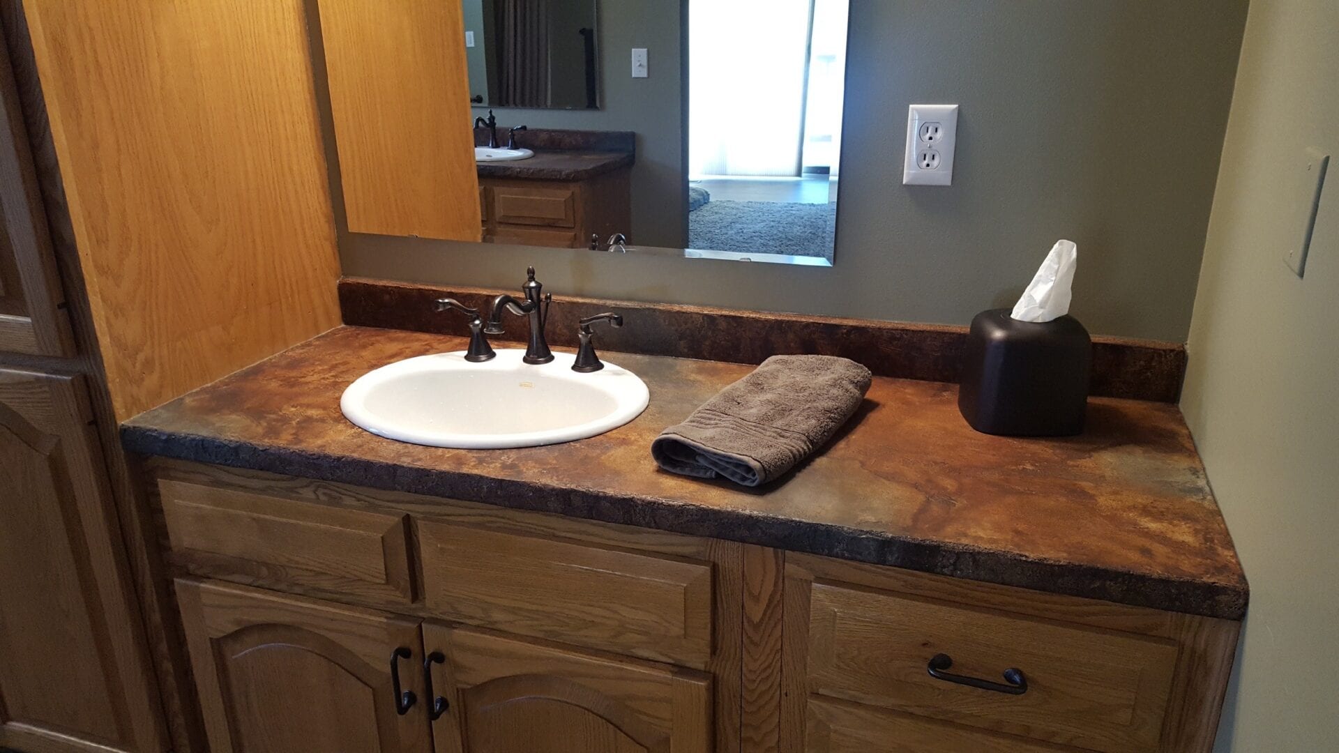 Concrete Bathroom Vanity